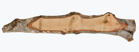 live edge wood plank